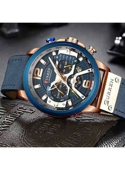 (Luxury Leather Band Watch For Men)