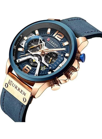 (Luxury Leather Band Watch For Men)